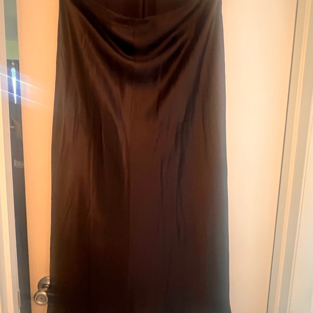 Banana Republic Brown Silk Skirt- womens xl